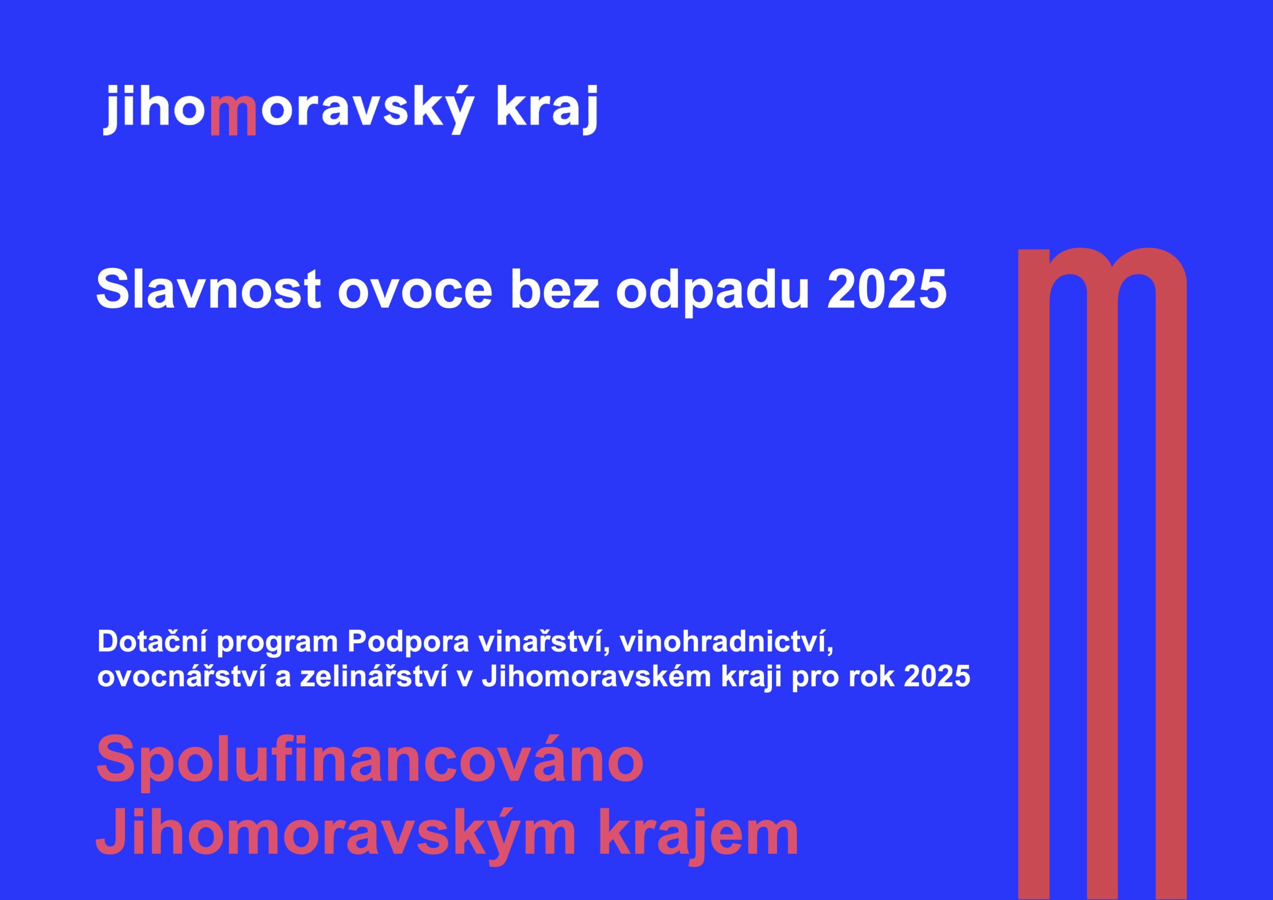 Ovocnářství a Slavnost ovoce 2024 na Tišnovsku spolufinancoval Jihomoravský kraj